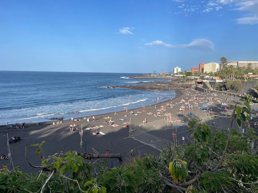 Zachodnie plaże Puerto de la Cruz